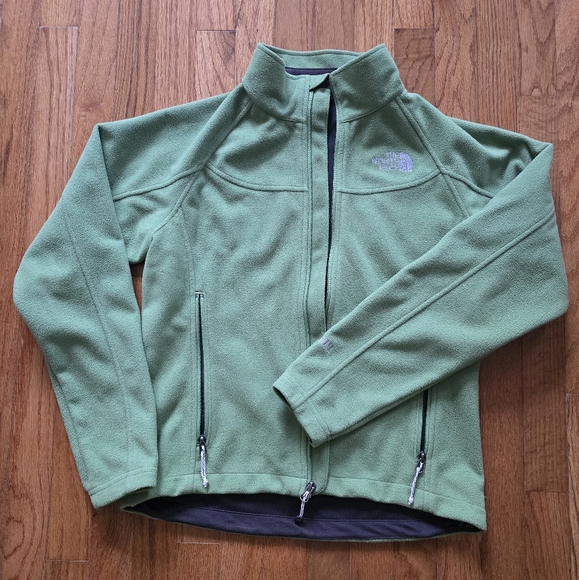 The North Face Windwall Full Zip Fleece Jacket Women’s Size Medium - Picture 1 of 5
